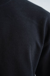 Crew Neck Jacquard T-Shirt